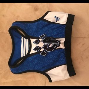 Cheer athletics practice wear sports bra